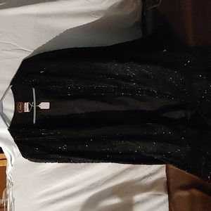 Ladies Black Jacket with Beads